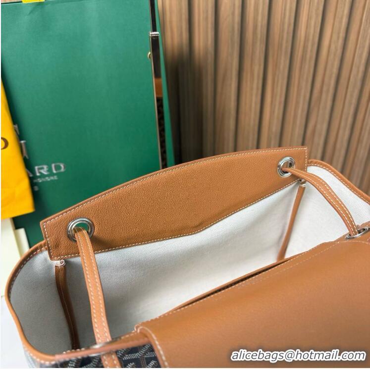 Inexpensive Goyard Original Rouette Shoulder Tote Bag 00315 Black And Tan