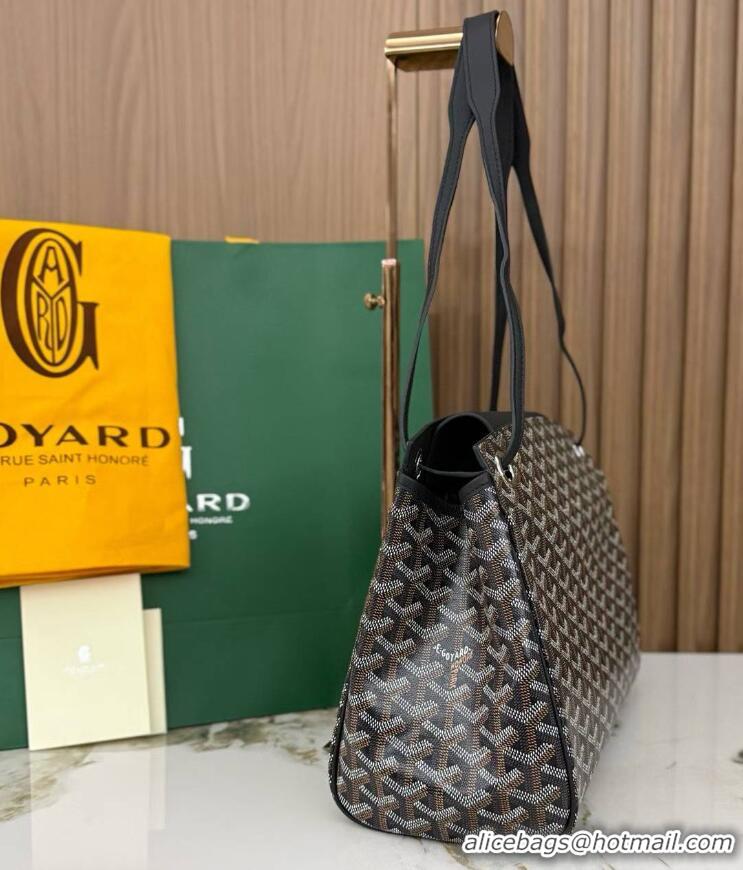 Chic Goyard Original Rouette Shoulder Tote Bag 00315 Black