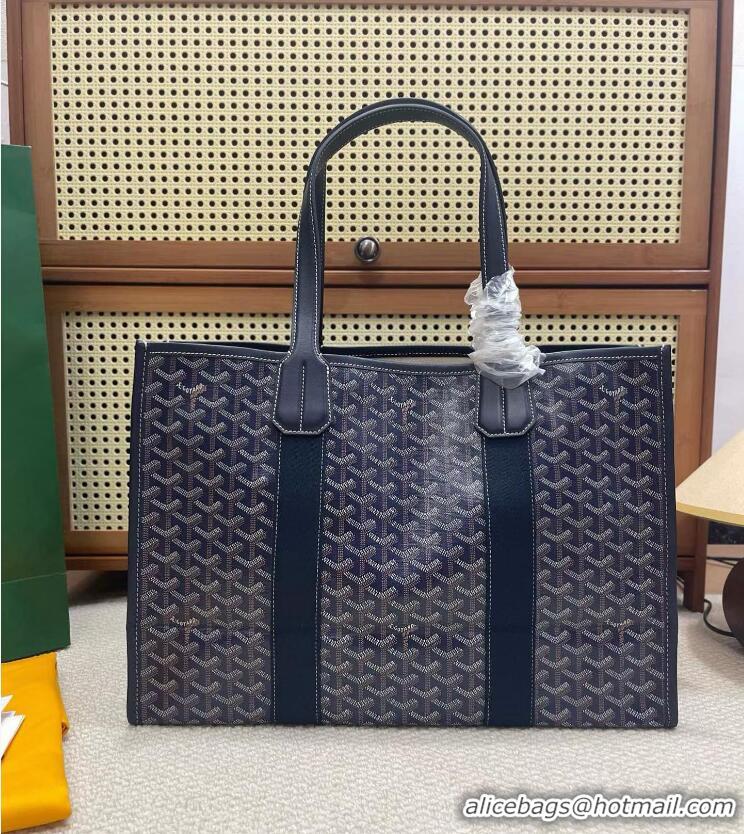 Best Quality Goyard New Villette Tote Bag G1152 Navy Blue