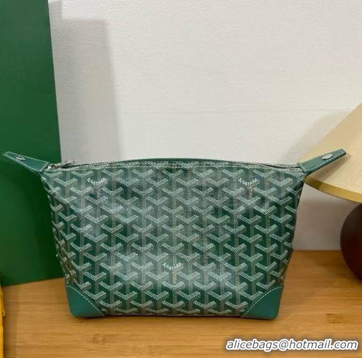 New Grade Goyard Boeing 25 Travel Toilet Bag G8741 Green
