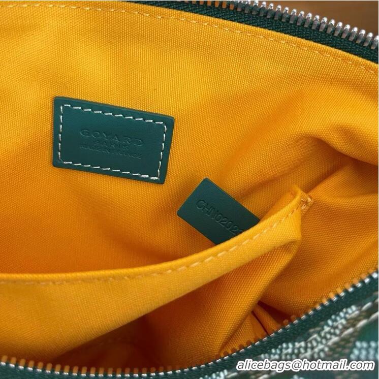 New Grade Goyard Boeing 25 Travel Toilet Bag G8741 Green