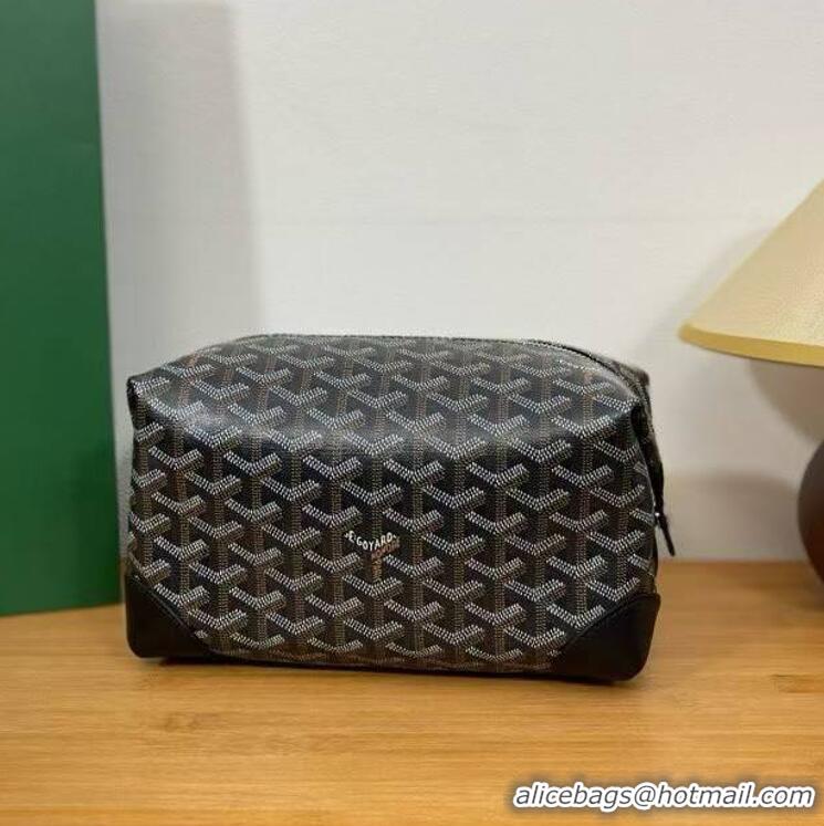 Grade Cheap Goyard Boeing 25 Travel Toilet Bag G8741 Black