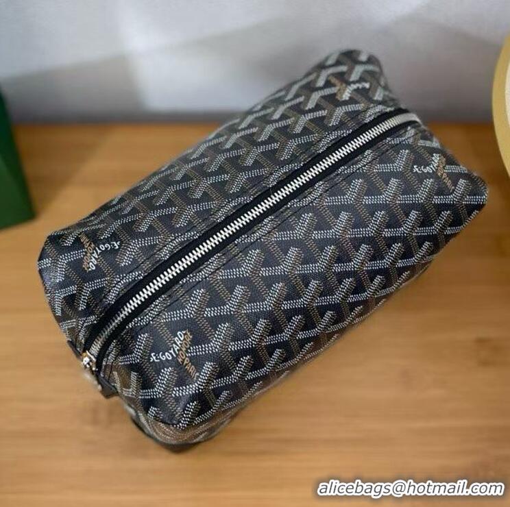 Grade Cheap Goyard Boeing 25 Travel Toilet Bag G8741 Black