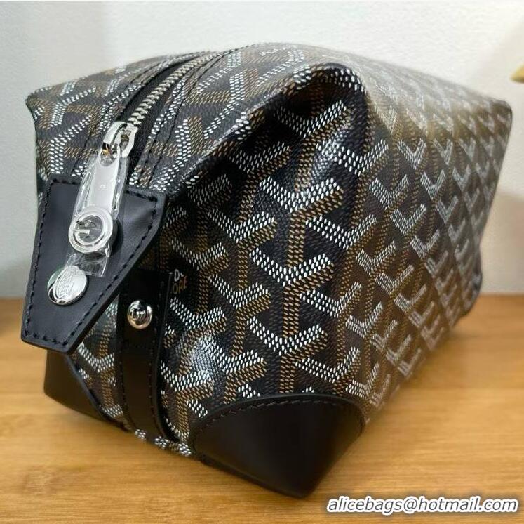 Grade Cheap Goyard Boeing 25 Travel Toilet Bag G8741 Black