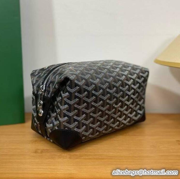 Grade Cheap Goyard Boeing 25 Travel Toilet Bag G8741 Black