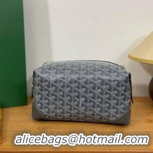 Spot Bulk Goyard Boeing 25 Travel Toilet Bag G8741 Dark Grey