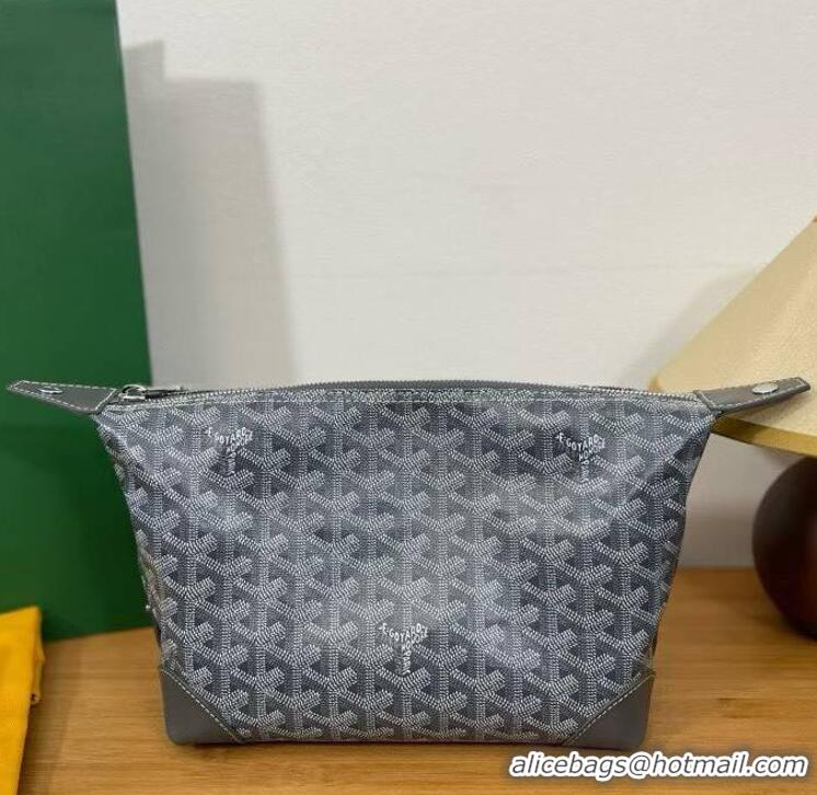 Spot Bulk Goyard Boeing 25 Travel Toilet Bag G8741 Dark Grey