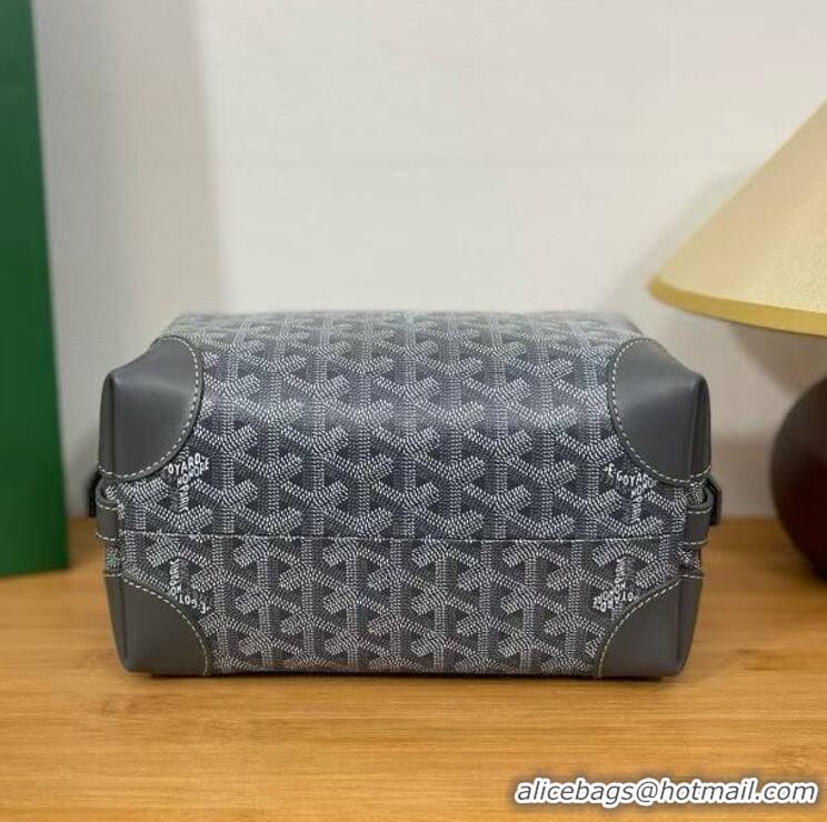 Spot Bulk Goyard Boeing 25 Travel Toilet Bag G8741 Dark Grey