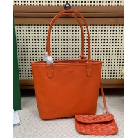 Top Quality Goyard Original Anjou Reversible Bag Mini 2399 Orange