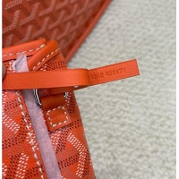 Top Quality Goyard Original Anjou Reversible Bag Mini 2399 Orange