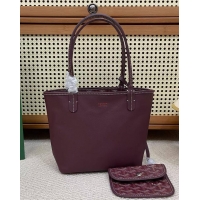 Top Grade Goyard Original Anjou Reversible Bag Mini 2399 Burgundy