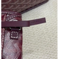 Top Grade Goyard Original Anjou Reversible Bag Mini 2399 Burgundy