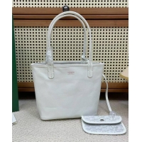Spot Bulk Goyard Original Anjou Reversible Bag Mini 2399 White