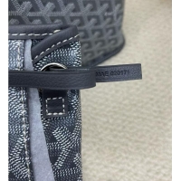 Grade Promotional Goyard Original Anjou Reversible Bag Mini 2399 Dark Grey