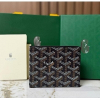 Cheapest Goyard 8 Card Slots Billfold Wallet 020085a Black
