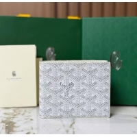 Buy Cheap Goyard 8 Card Slots Billfold Wallet 020085a White