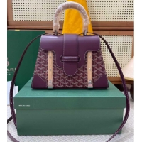 Hot Sell Goyard Original Saigon Tote Bag With Strap PM 8942 Bungundy