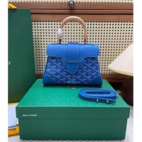 Well Crafted Goyard Original Saigon Tote Bag With Strap Mini 8942 Light Blue