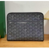 Buy Cheapest Goyard Toiletry Bag G8906 Dark Grey