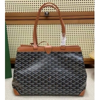 Top Sell Goyard Original Bellechasse Tote Bag 8959 Black And Tan