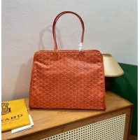Crafted Goyard Original Sac Hardy Tote Bag 8955 Orange