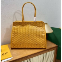 Shop Cheap Goyard Original Sac Hardy Tote Bag 8955 Yellow