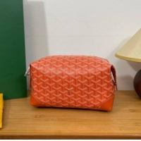 Famous Brand Famous Brand Goyard Boeing 25 Travel Toilet Bag G8741 Orange