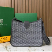 Most Popular Goyard Musette Messenger Bag PM 8930 Dark Grey