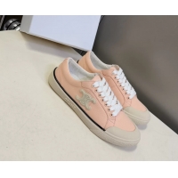 Stylish Celine Alan Triomphe Canvas Sneakers 6051108 Pink