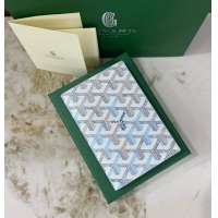 Inexpensive Goyard Grenelle Passport Cover GY6103 Multicolored Polar Blue 2026