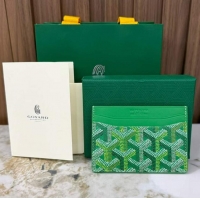 Discount Goyard Saint-Sulpice Card Case Wallet GY6030 Multicolored Meadow Green