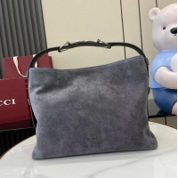 Trendy Design Gucci Beatrix Suede Medium Tote Bag 850926 Grey 2025
