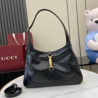 Market Sells Gucci Jackie Slim Small Shoulder Bag In Calf Leather 863137 Black 2026