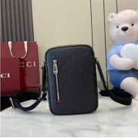 Grade Promotional Gucci GG Emblem Small Crossbody Bag ‎850238 Black 2026
