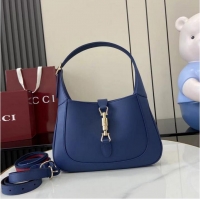 Buy Cheap Gucci Jackie 1961 Medium Bag ‎In Smooth Leather 810232 Dark Blue 2026
