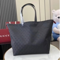 Top Grade Gucci GG Canvas Large Tote Bag 835567 Black 2026