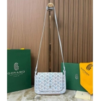 Inexpensive Goyard Plumet Pocket Wallet Mini Bag GY8015 Multicolored Polar Blue