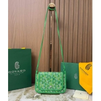 Top Quality Goyard Plumet Pocket Wallet Mini Bag GY8015 Multicolored Meadow Green
