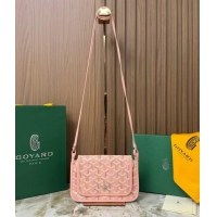 Well Crafted Goyard Plumet Pocket Wallet Mini Bag GY8015 Multicolored Powder Pink