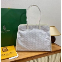 Low Price Goyard Original Sac Hardy Tote Bag 8955 White
