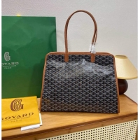 Top Sell Goyard Original Sac Hardy Bag 8955 Black And Tan