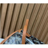 Cheap Goyard Original Saint Louis Tote Bag GM 18212 Black And Tan