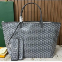 Hot Sell Goyard Original Saint Louis Tote Bag GM 18212 Dark Grey