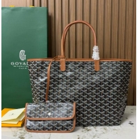 Discount Goyard  Original St Louis Tote PM 18212 Black And Tan