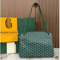 Classic Hot Goyard Original Rouette Shoulder Tote Bag 00315 Green