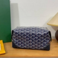 New Style Goyard Boeing 25 Travel Toilet Bag G8741 Navy Blue