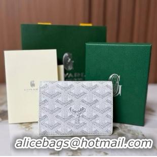 Shop Inexpensive Goyard New Card Case 020092 White