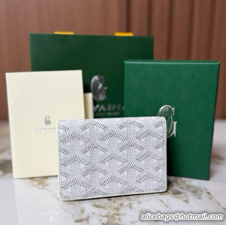 Shop Inexpensive Goyard New Card Case 020092 White
