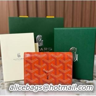 Low Price Goyard New Card Case 020092 Orange