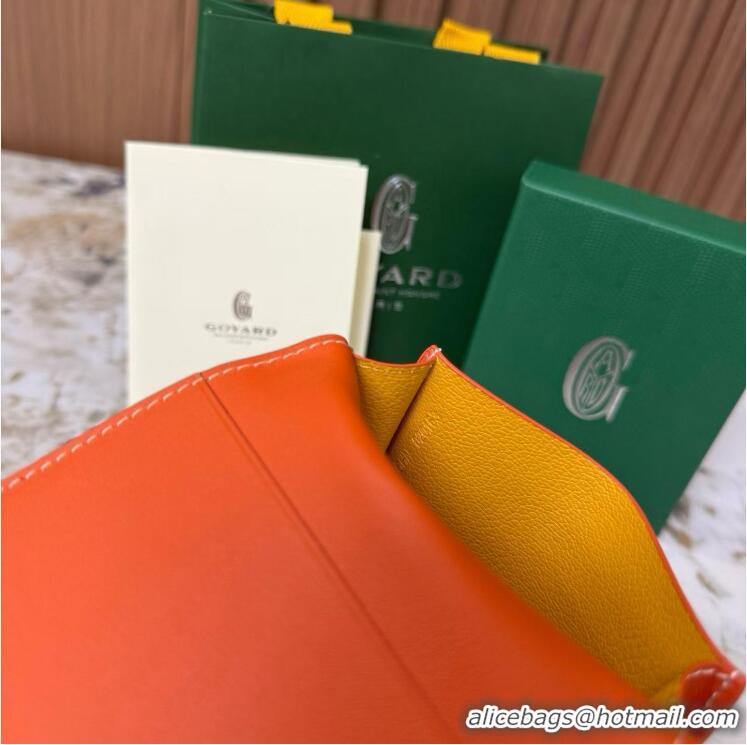 Low Price Goyard New Card Case 020092 Orange